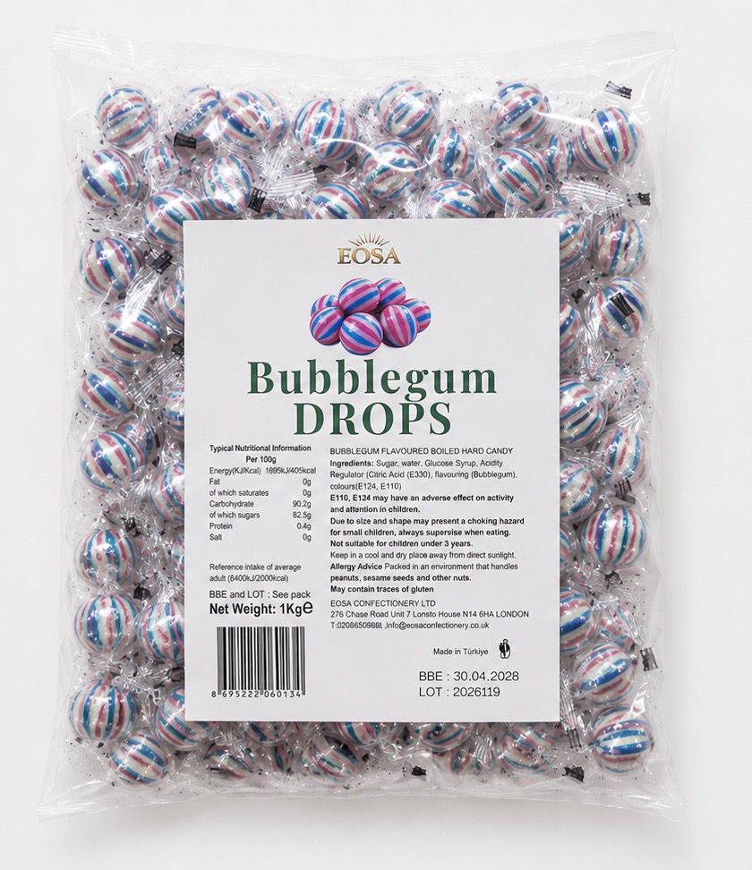 EOSA Bubblegum Drops