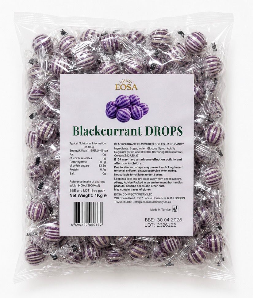 EOSA Blackcurrant Drops