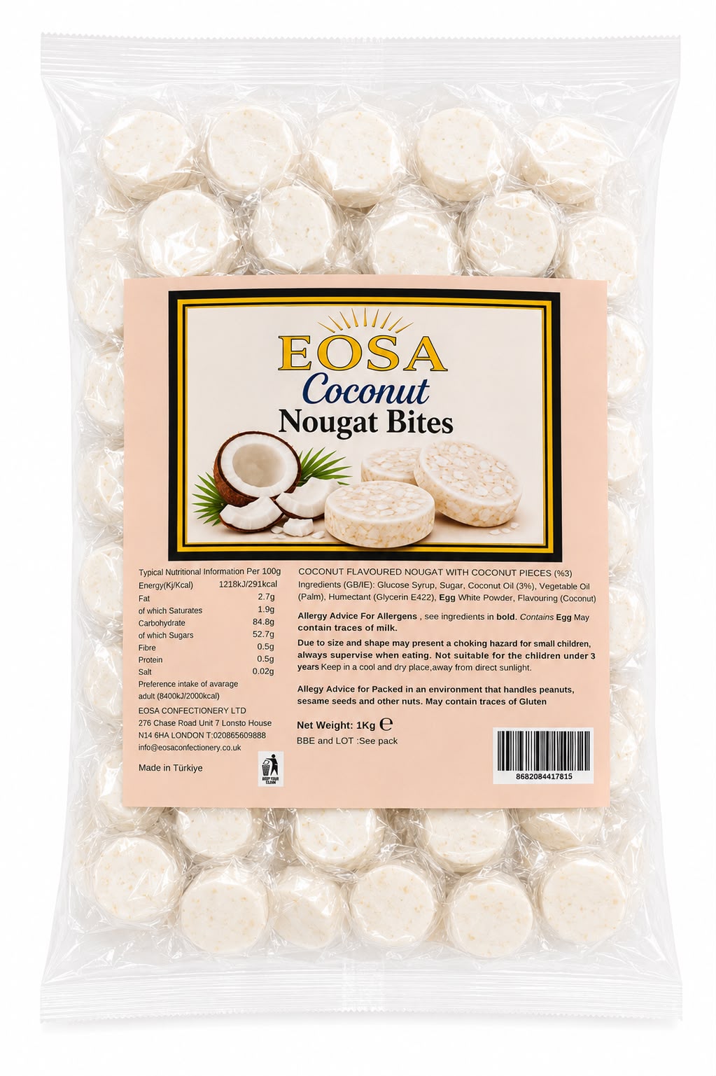 EOSA Coconut Nougat