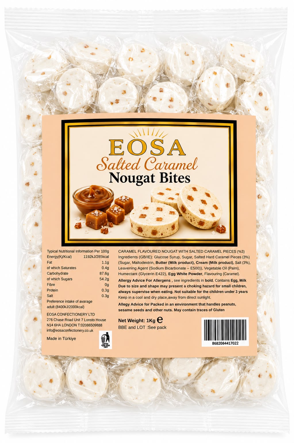 EOSA Salted Caramel Nougat